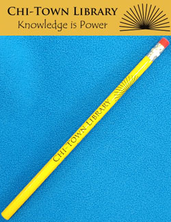 Rifts Chi-Town Library Knowledge is Power Pencil