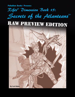 Rifts Secrets of the Atlanteans Raw Preview