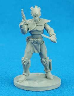 Rifts Coalition Officer Miniature