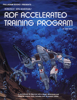 Robotech RDF Accelerated Training Program Sourcebook