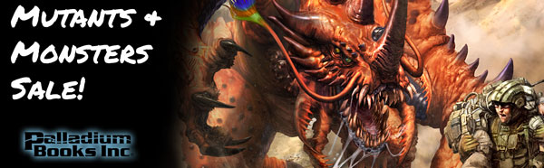 Mutants and Monsters Sale