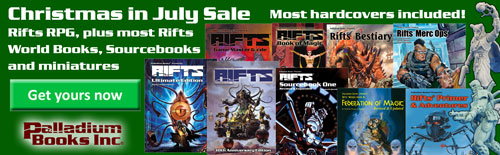 Sale Items at PalladiumBooks.com