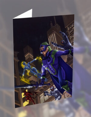 Super-Hero Birthday Card