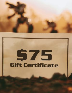 $75 Gift Certificate