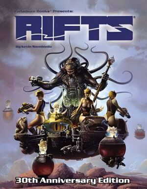 Rifts RPG 30th Anniversary cover