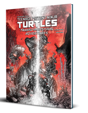 Teenage Mutant Ninja Turtles Transdimensional Adventures Redux Edition - Black White & Red