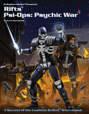 Rifts® Psi-Ops: Psychic War™ (formerly Coalition Manhunters)
